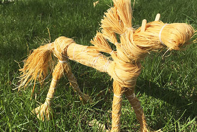 Мастерим игрушки своими руками из лыка